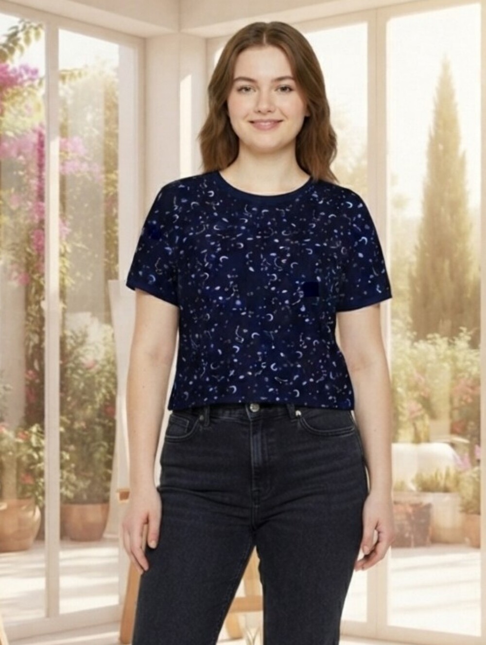 NOBO Women's  Tee with Short Sleeves